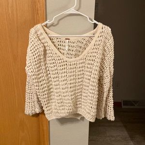 Free People womens cover up top